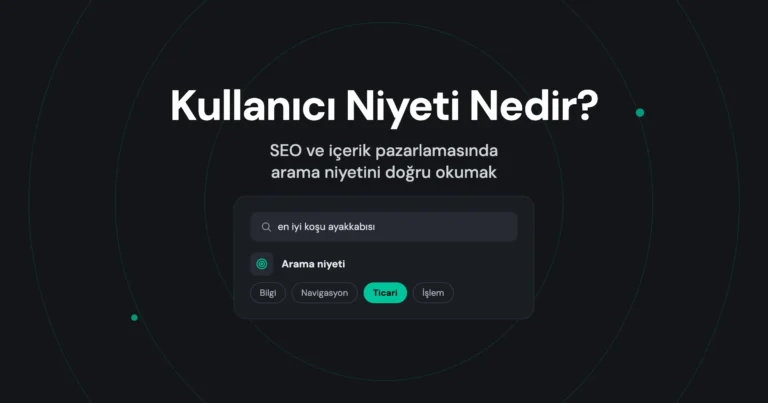Kullanıcı Niyeti Nedir? SEO ve İçerik Pazarlamasında Önemi [Video]